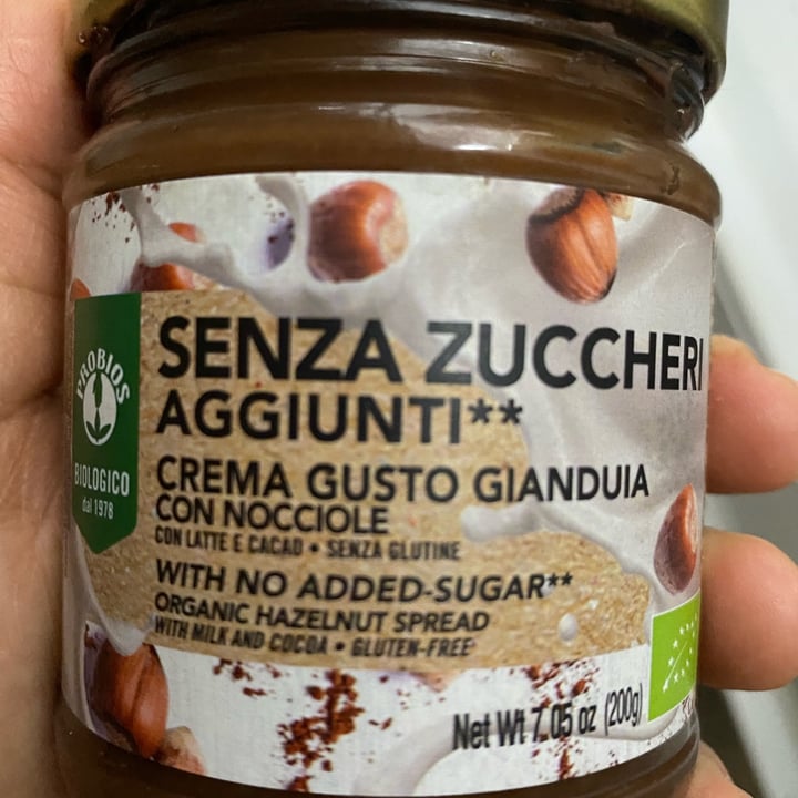 review photo of La Via Del Grano Crema cacao e nocciole italiane senza zuccheri aggiunti shared by @nita1007 on 16 Mar 2022 - review
