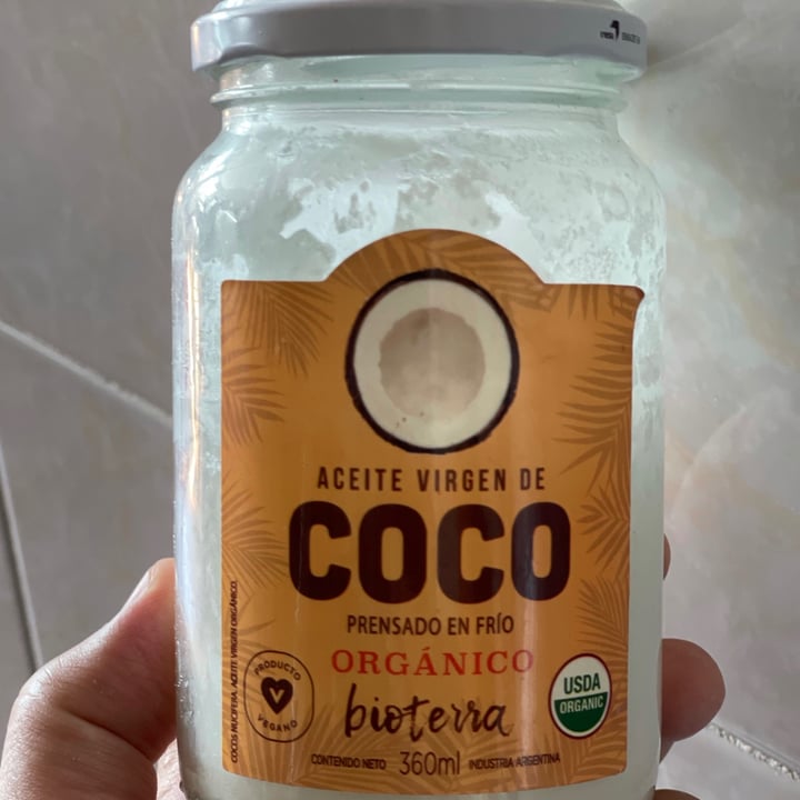 photo of Bioterra Aceite De Coco shared by @leotamer on  22 Sep 2021 - review