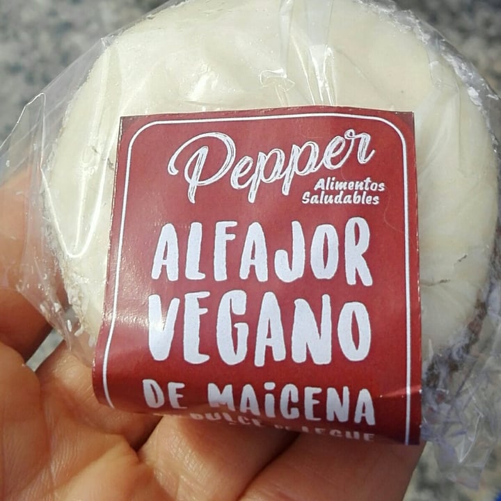 photo of Pepper Alfajor De Maicena shared by @vikvegan on  13 Jul 2021 - review