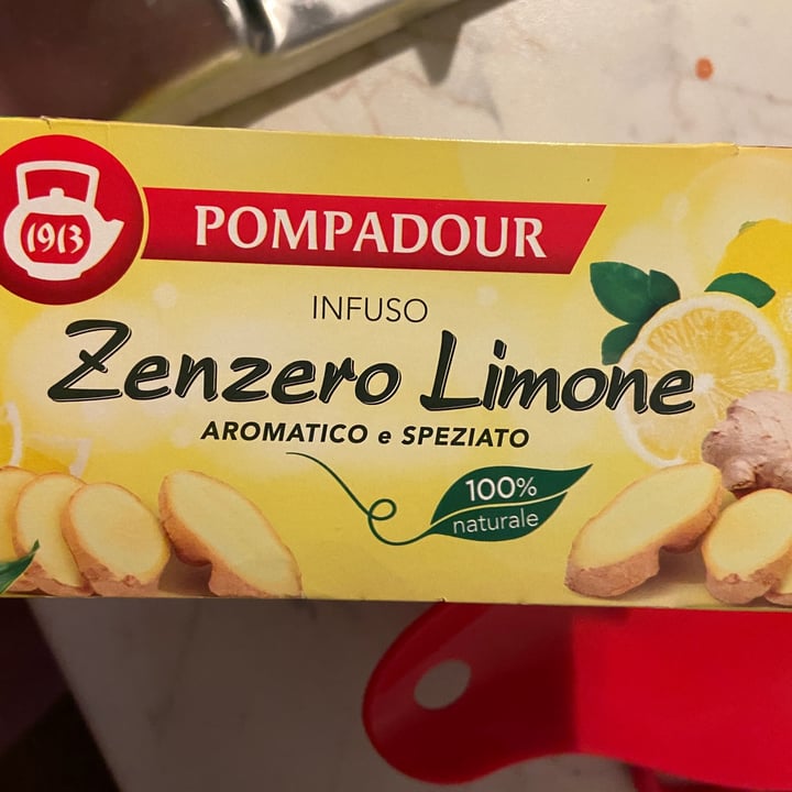 photo of Pompadour Infuso zenzero e limone shared by @smarty on  13 Mar 2022 - review