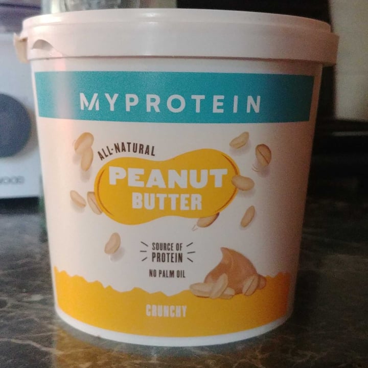photo of MyProtein All Natural Peanut Butter Crunchy shared by @mirynna on  08 Apr 2022 - review