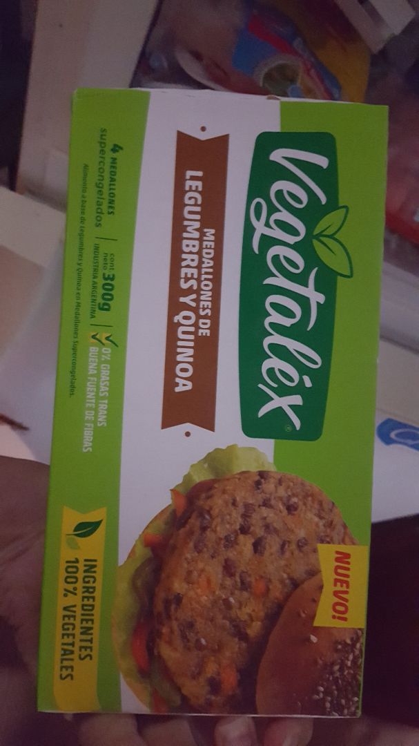 review photo of Vegetalex Medallones de Legumbres y Quinoa shared by @emiliane on 01 Mar 2020 - review