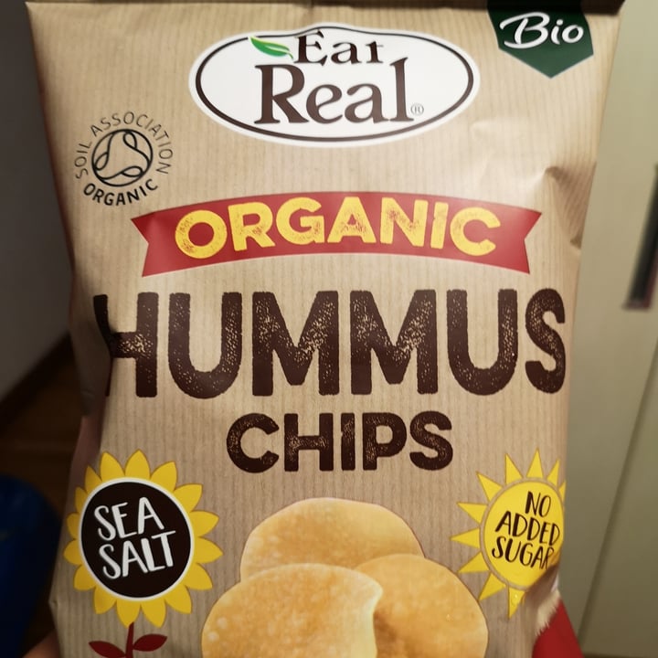 photo of Eat Real Sea Salt Organic Hummus Chips shared by @raffymabanag on  20 Jun 2020 - review