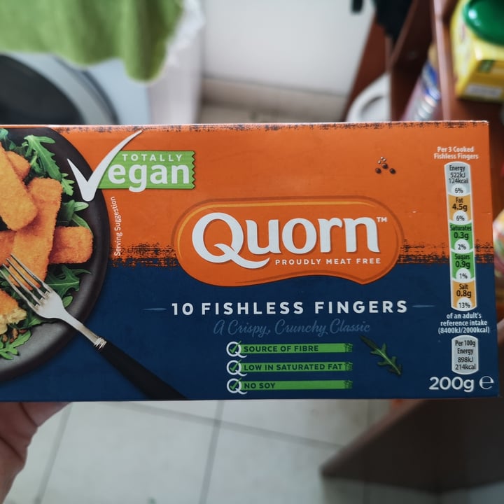 photo of Quorn Fishless Fingers shared by @raffymabanag on  11 May 2020 - review