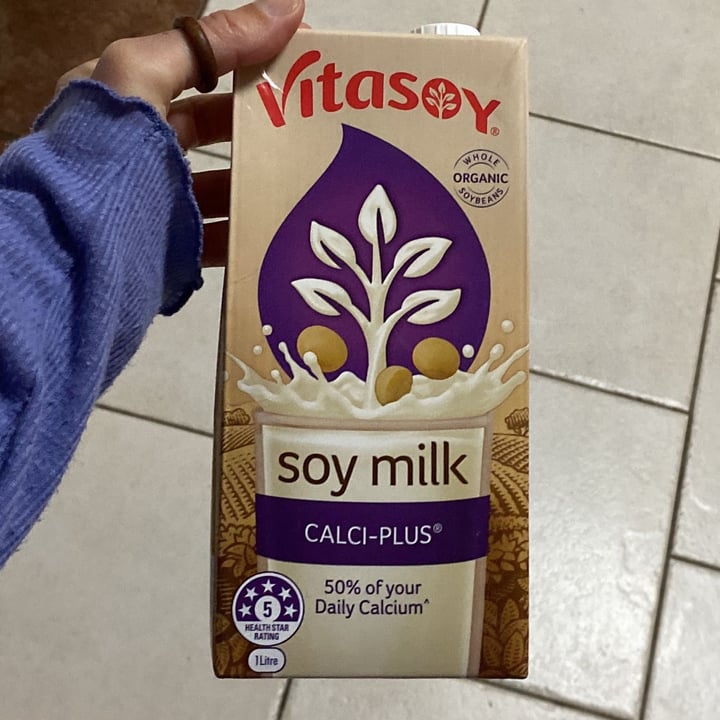 photo of Vitasoy Soy milk calci plus shared by @ariellevegan on  25 Sep 2021 - review