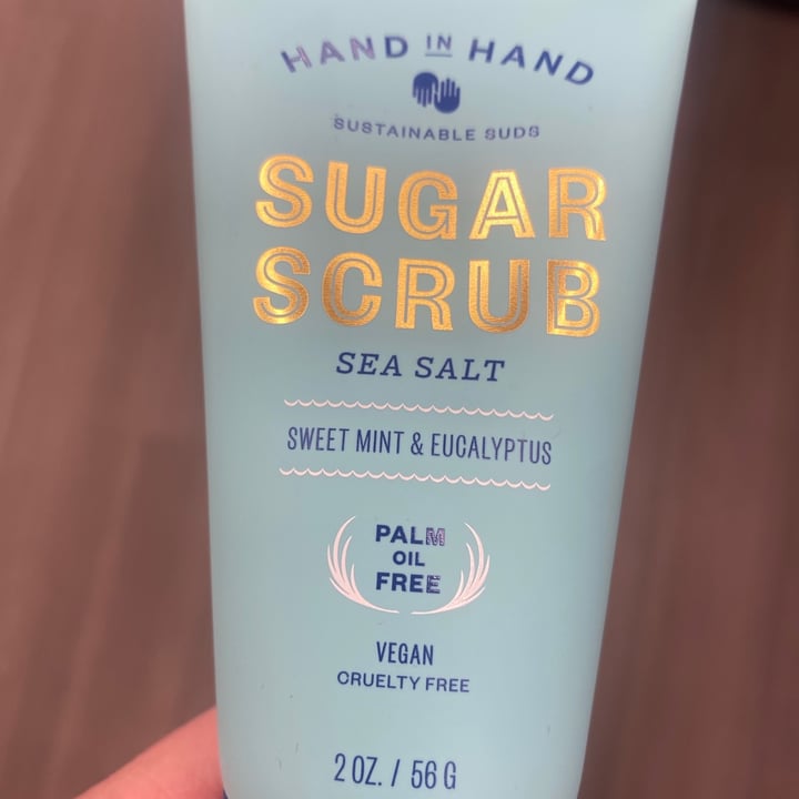 photo of Hand in Hand Sugar Scrub shared by @jkmonterio on  12 Dec 2020 - review