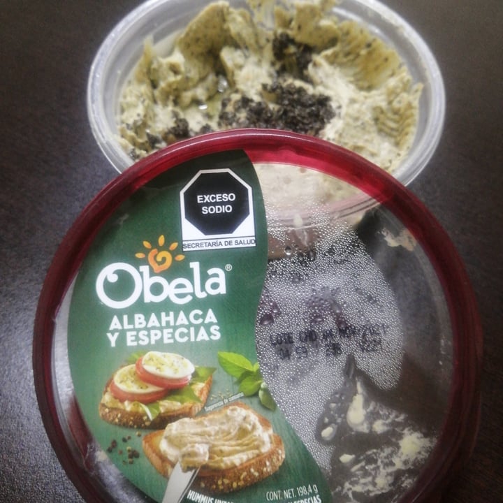 photo of Obela Hummus Albahaca Y Especias shared by @fany1705 on  01 Oct 2021 - review