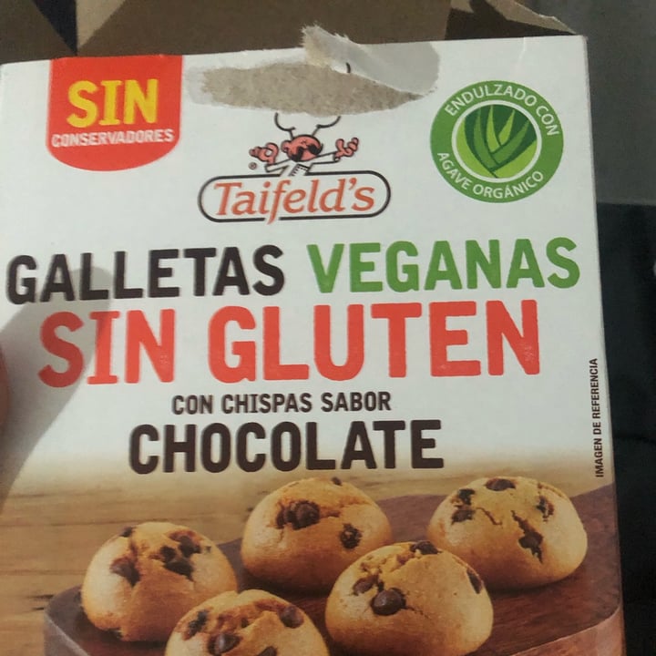 photo of Taifeld’s Galletas Sin Gluten Con Chispas Sabor Chocolate shared by @mochileravegana on  07 Sep 2022 - review