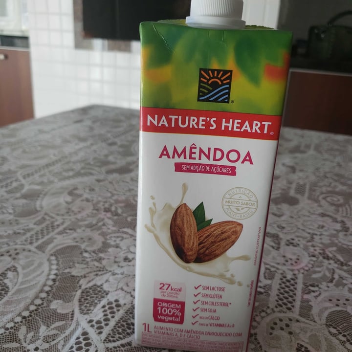 review photo of Nature's Heart Bebida de almendra sin azúcar shared by @lileanefleck on 18 Jul 2021 - review