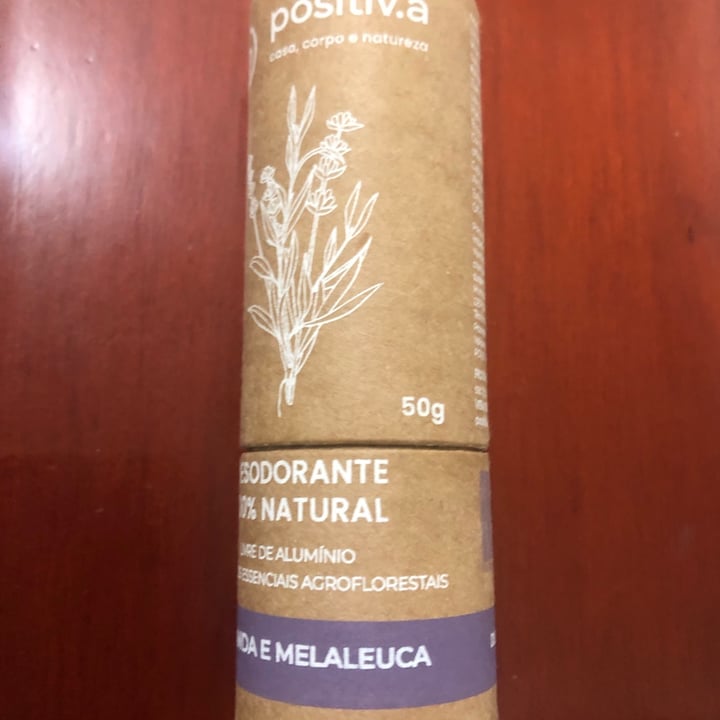 photo of Positiv.a Desodorante shared by @marianasouza on  19 Sep 2021 - review