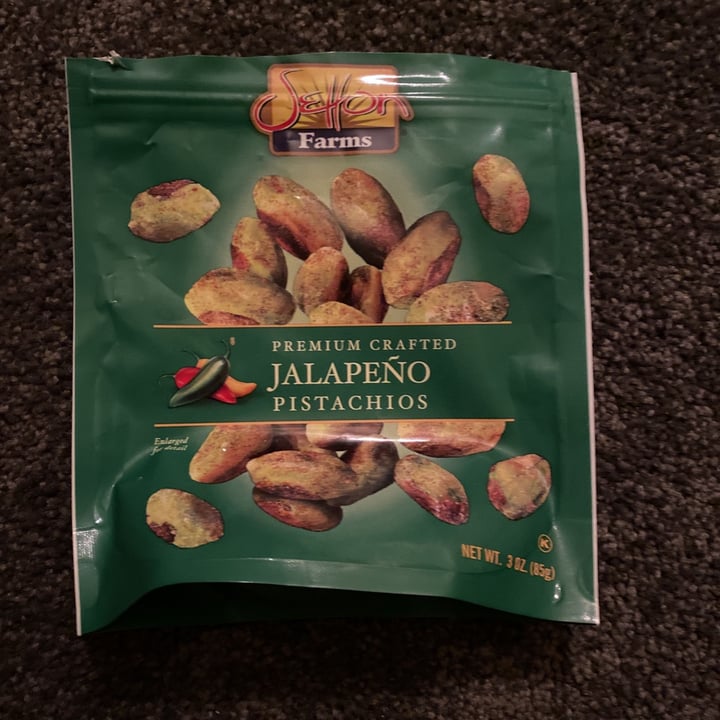 review photo of Setton farms Jalapeño Pistachios shared by @nicholeg on 14 Feb 2021 - review
