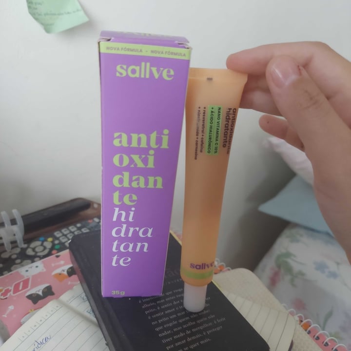 photo of Sallve Antioxidante Hidratante Sallve shared by @carolmonteirofreire on  31 May 2022 - review