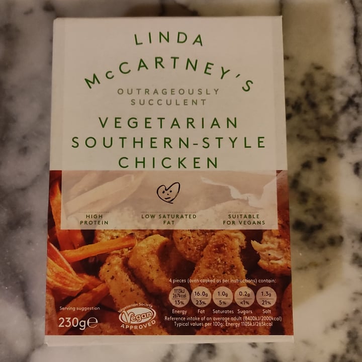photo of Linda McCartney's Vegetarian Southern-Style Chicken shared by @ragamuffin on  26 May 2021 - review