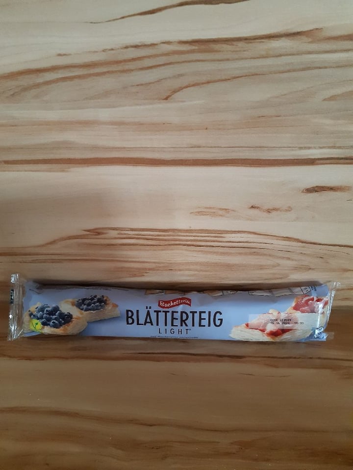 photo of Backetteria Blätterteig light shared by @gooseberry on  15 Jun 2020 - review