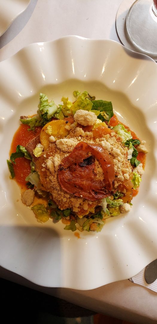 review photo of Caballete & Berenjena Vegan Food Torretta Di Polenta (Gluten Free) shared by @locabra1 on 17 Sep 2019 - review