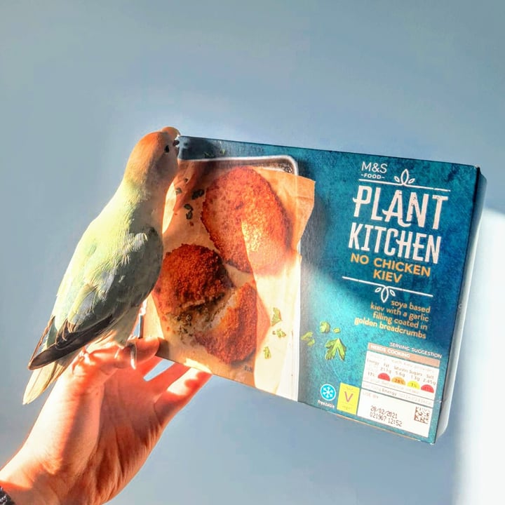 photo of Plant Kitchen (M&S) No chicken kiev shared by @solajem on  04 Mar 2021 - review