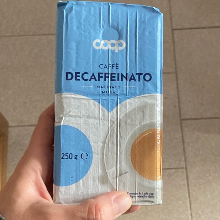 photo of Coop Caffè decaffeinato coop shared by @francescaballetti on  29 Mar 2022 - review