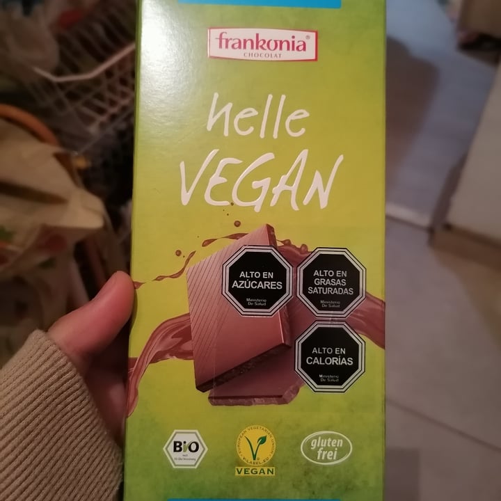 photo of Frankonia Chocolat Helle Vegan shared by @polavargas on  18 Apr 2021 - review