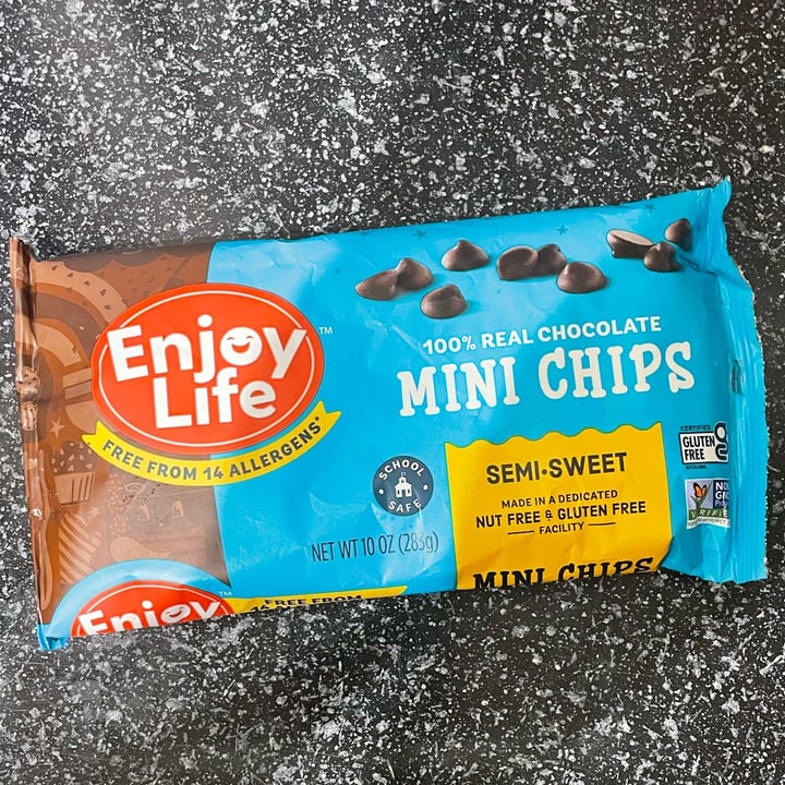 photo of Enjoy Life 100% Real Chocolate Mini Chips shared by @ajax00 on  05 Jun 2022 - review