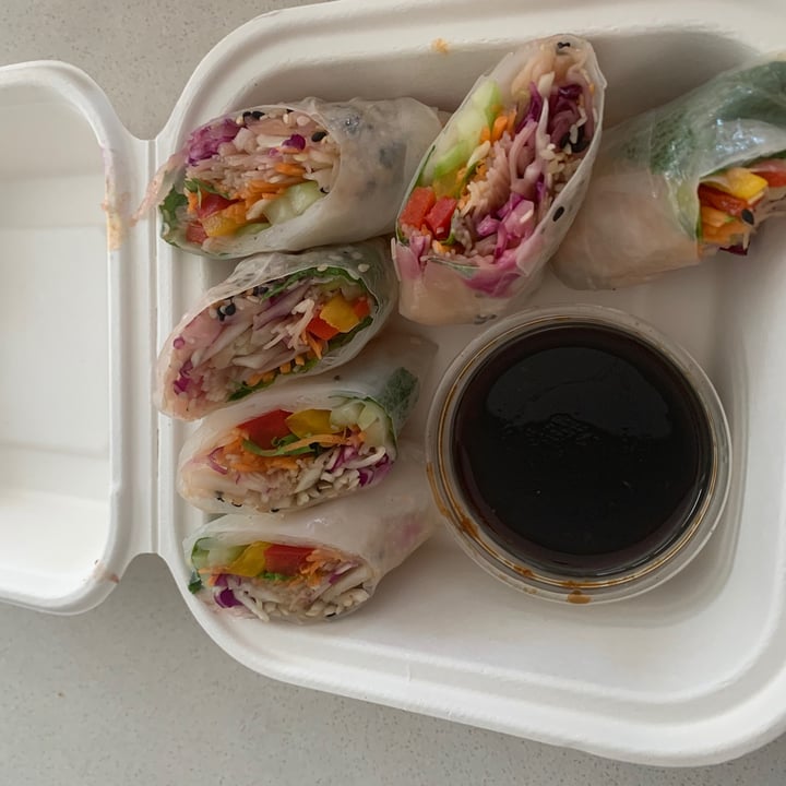 review photo of Charisse Cooks Rainbow rice wrap shared by @judymiddup on 15 Nov 2020 - review