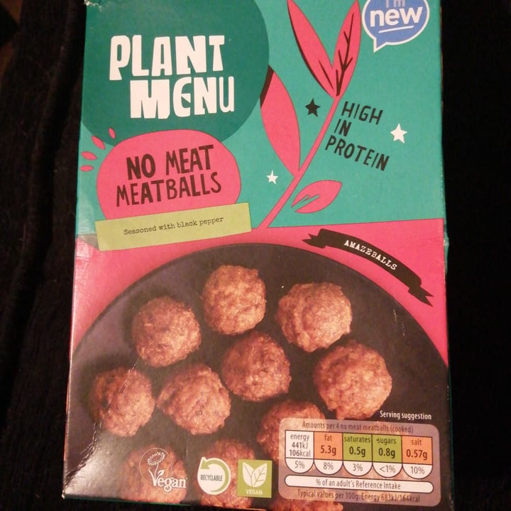 photo of ALDI No meat Meatballs shared by @bunjamin72 on  19 Jul 2020 - review