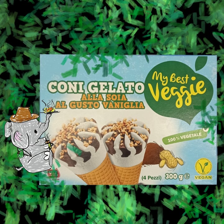 photo of My Best Veggie Coni Gelato Alla Soia shared by @bvega on  06 Oct 2021 - review