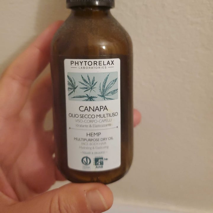 photo of Phytorelax Canapa Olio Secco Multiuso shared by @chiaradi on  14 Apr 2022 - review