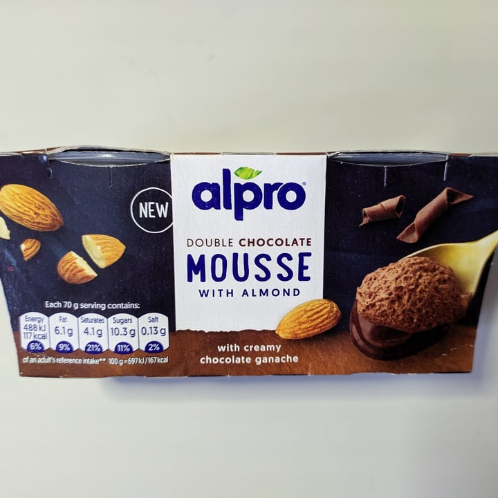 photo of Alpro Chocolate Almond Mousse shared by @luanitafnt on  11 May 2022 - review