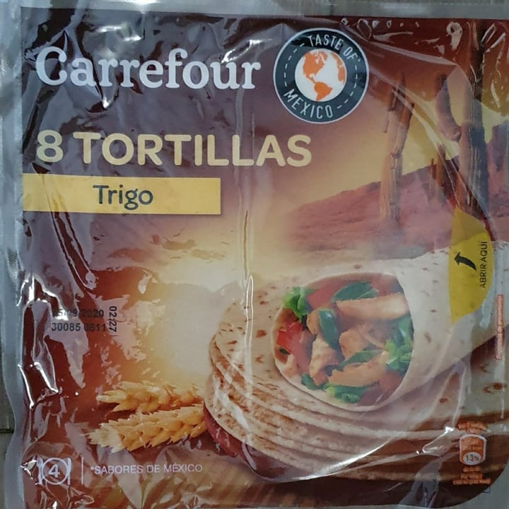 photo of Carrefour Tortillas trigo shared by @frankyfrankens on  12 May 2020 - review