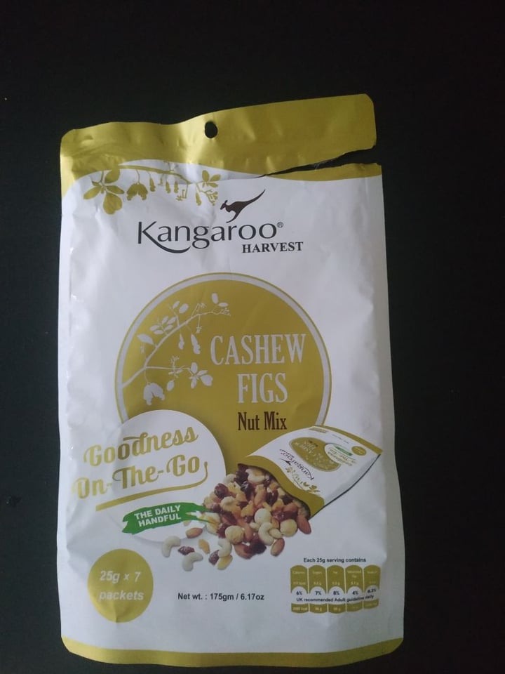 review photo of Kangaroo Harvest Cashew Figs Nut Mix shared by @thebackpacker on 16 Mar 2020 - review