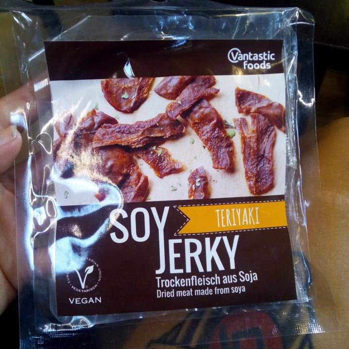 photo of Vantastic Foods Soy Jerky Teriyaki shared by @annbience on  30 Apr 2020 - review