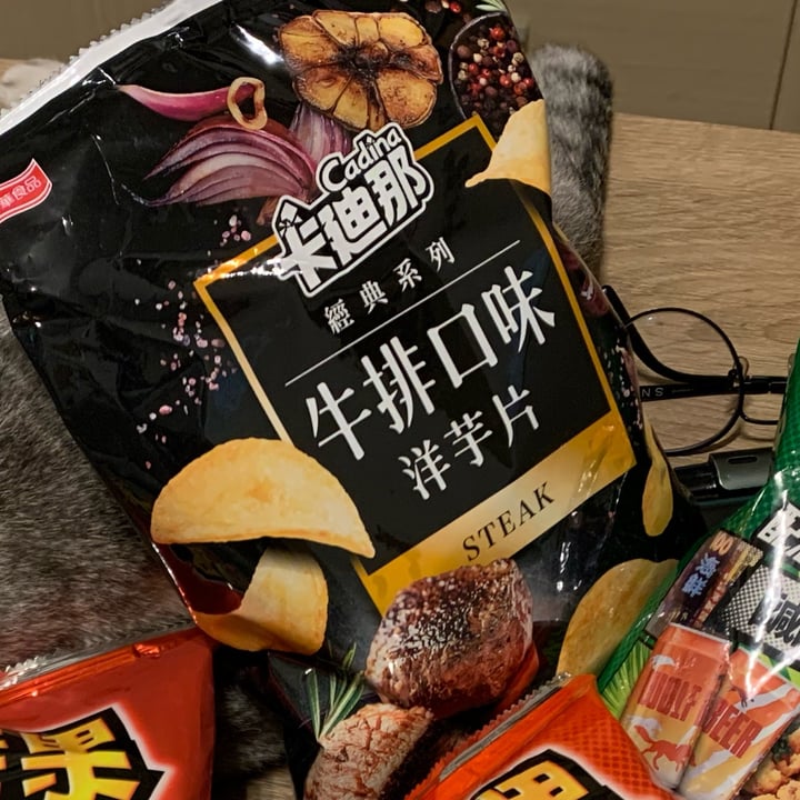 photo of 7-11 Store 卡迪那牛排口味洋芋片 shared by @ninlu on  01 Nov 2022 - review