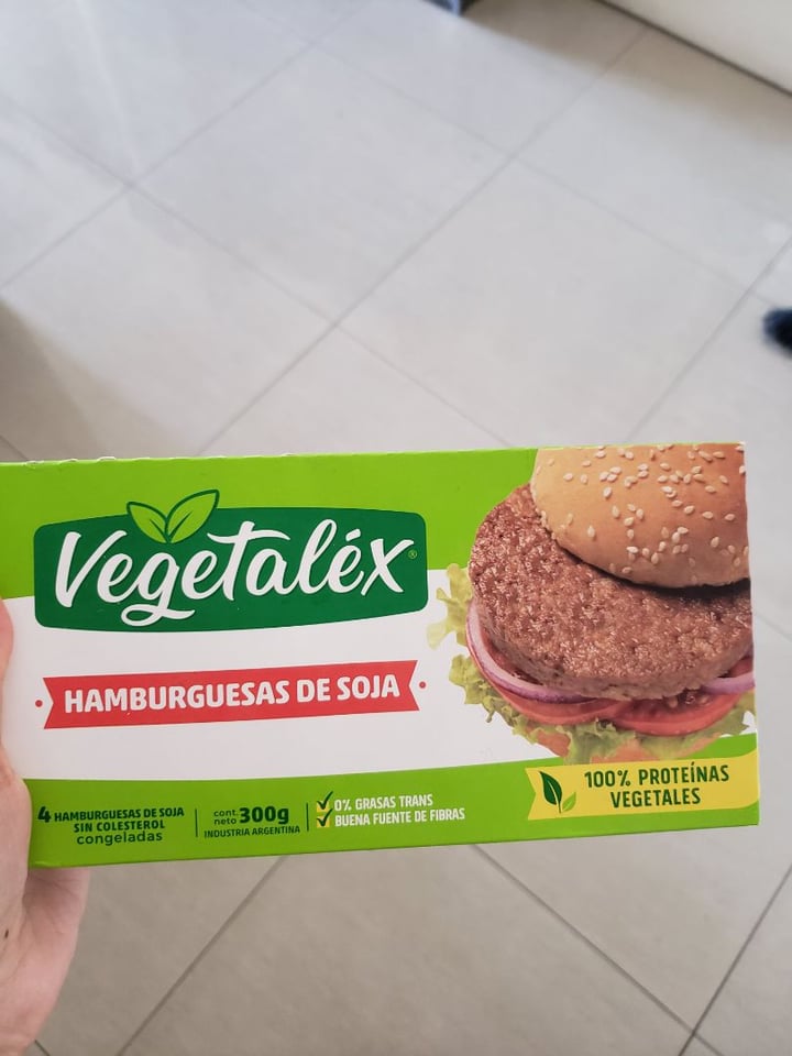 photo of Vegetalex Hamburguesas de Soja shared by @paularamos on  27 Mar 2020 - review