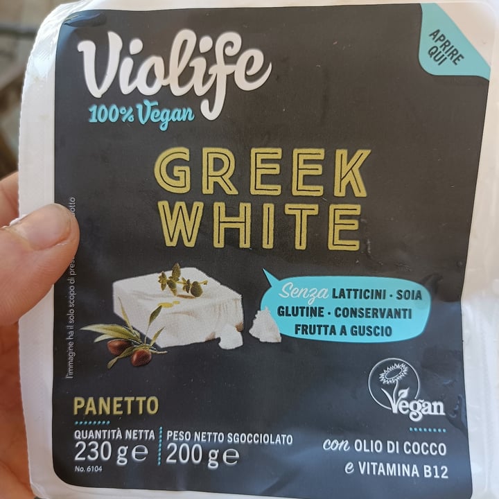photo of Violife Greek White (Block/Panetto) shared by @radiceferoce on  30 Jun 2022 - review