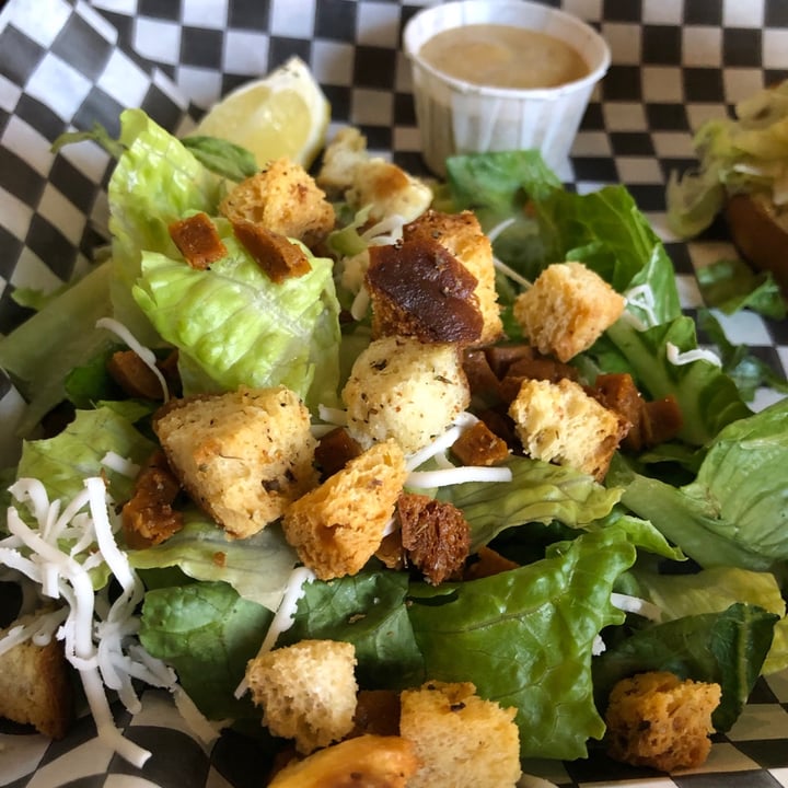photo of Boon Burger Cafe Vegan Caesar Salad shared by @helloitsme on  03 Sep 2021 - review