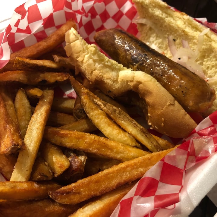 review photo of Jeffro's BBQ Beyond Sausage shared by @cassalyssaa on 11 Jan 2021 - review
