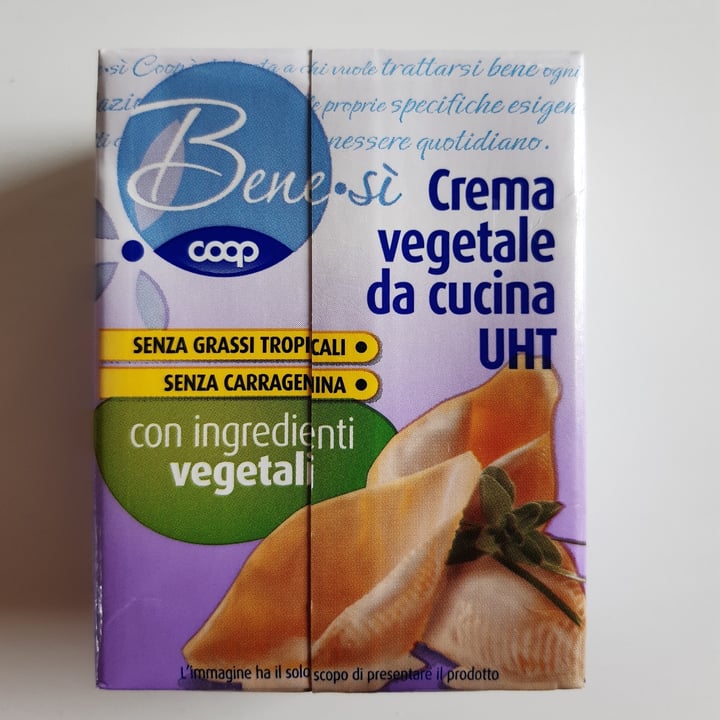 photo of Bene.Si coop Crema Vegetale da Cucina UHT shared by @acciuga90 on  15 Sep 2022 - review