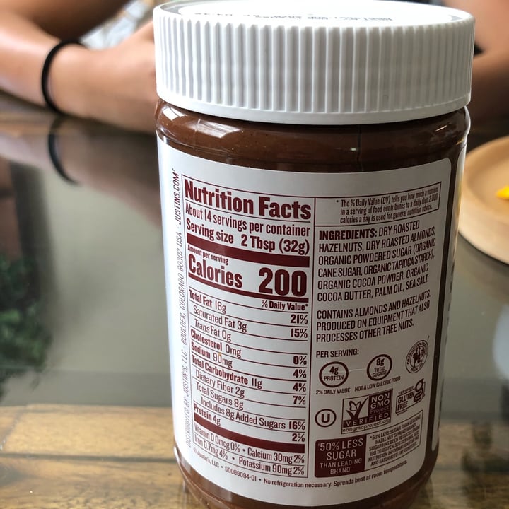 photo of Justin's Chocolate Hazelnut Butter Blend shared by @michi0246 on  22 Jun 2022 - review