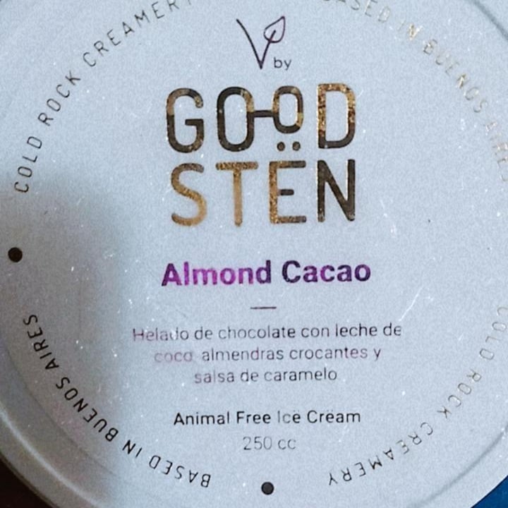 photo of Goodstën Helado Almond Cacao shared by @manuinterlandi on  22 Mar 2021 - review