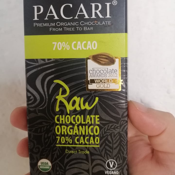review photo of Paccari Pacari Raw Organic Chocolate 70% Cacao shared by @sebastianr on 17 Sep 2021 - review