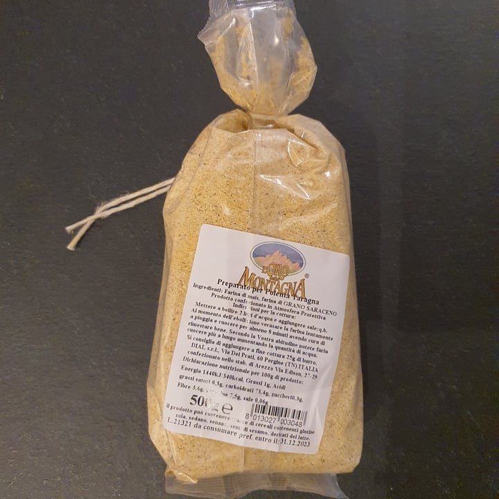 review photo of L'oro di montagna Polenta Taragna (preparato) shared by @valealegreg on 02 Nov 2022 - review
