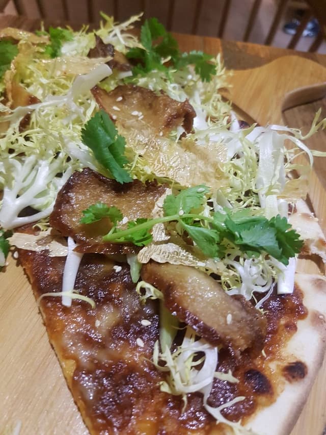 Photo of the dish “Vegan Peking Duck Pizza”