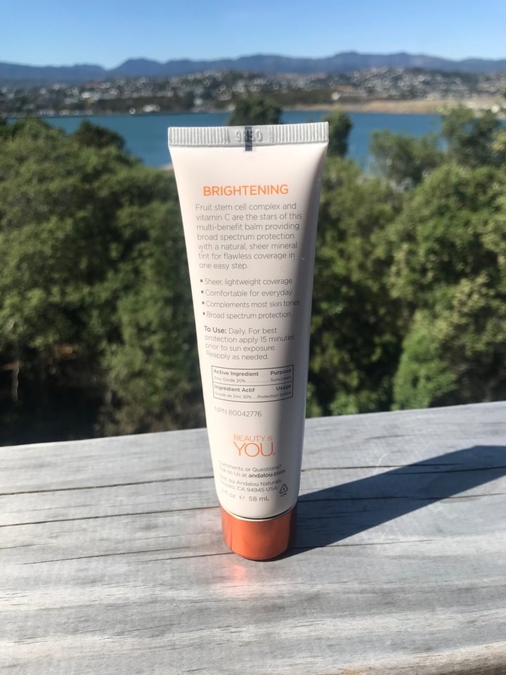 photo of Andalou Naturals Vitamin C BB sheer tint shared by @lolendoll on  24 Mar 2020 - review
