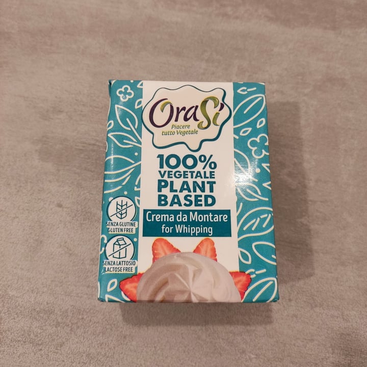 photo of OraSí 100% Plant based crema da montare shared by @nnevssy on  25 Nov 2021 - review