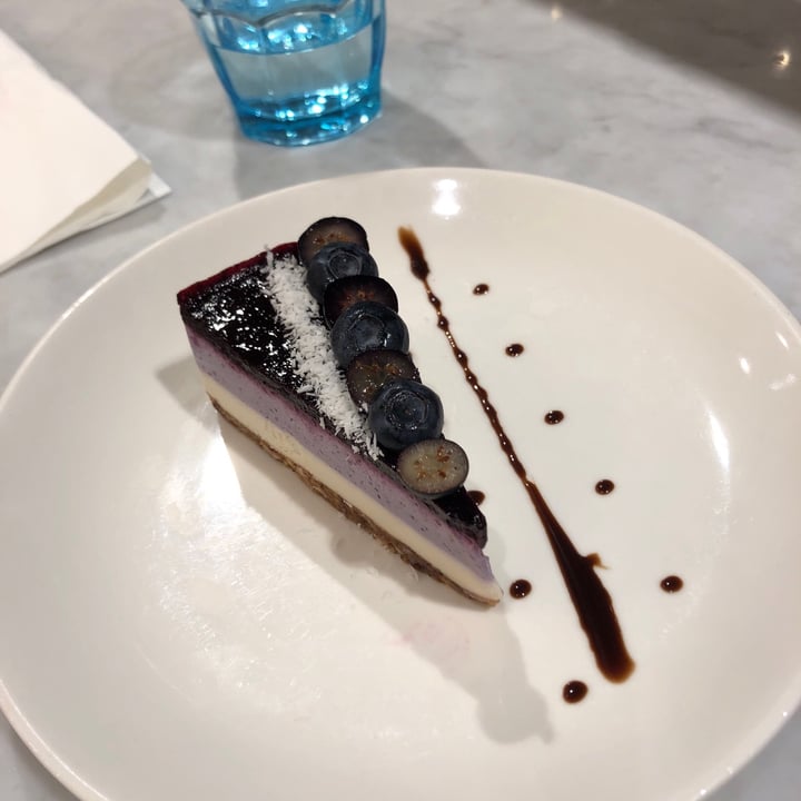 photo of Herbivore Vegan料理 Vegan blueberry Cheesecake shared by @snowman on  21 May 2021 - review