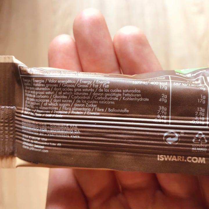 photo of Iswari Buddha Energy Bar Maca Vainilla shared by @pbsofia on  19 May 2021 - review