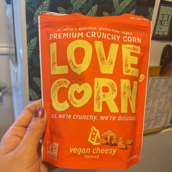 photo of Love, Corn Vegan Cheesy shared by @vivalaviolet on  08 Jul 2021 - review