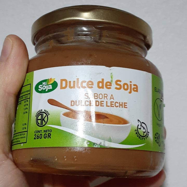 review photo of Mi Soja Dulce de Soja sabor a Dulce de Leche shared by @juparis on 01 Mar 2021 - review