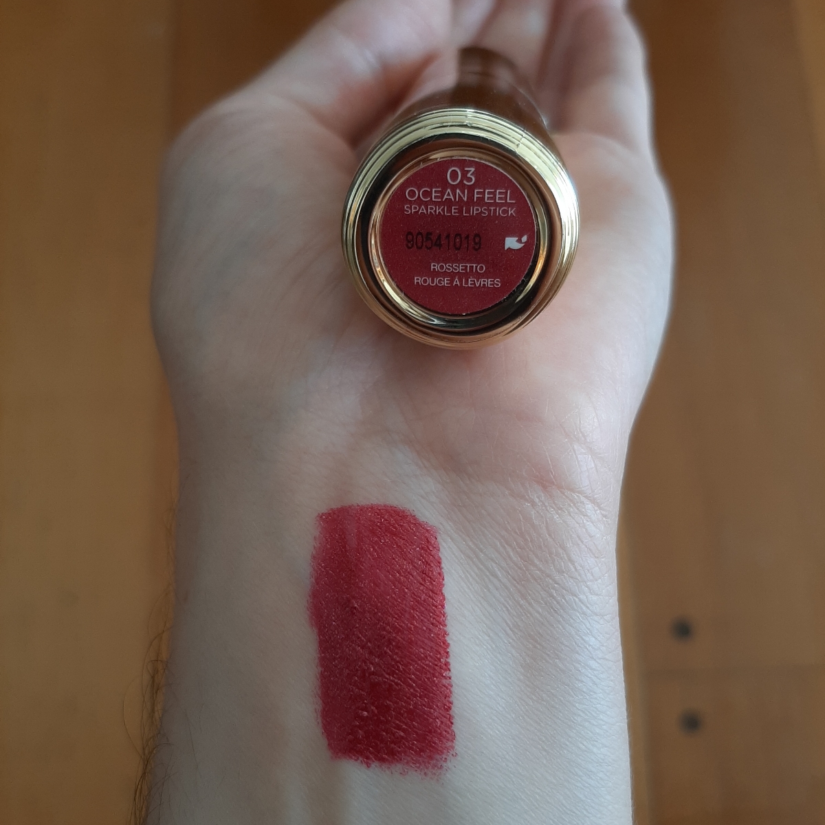 Kiko Milano Sparkle lipstick Ocean Feel Reviews abillion