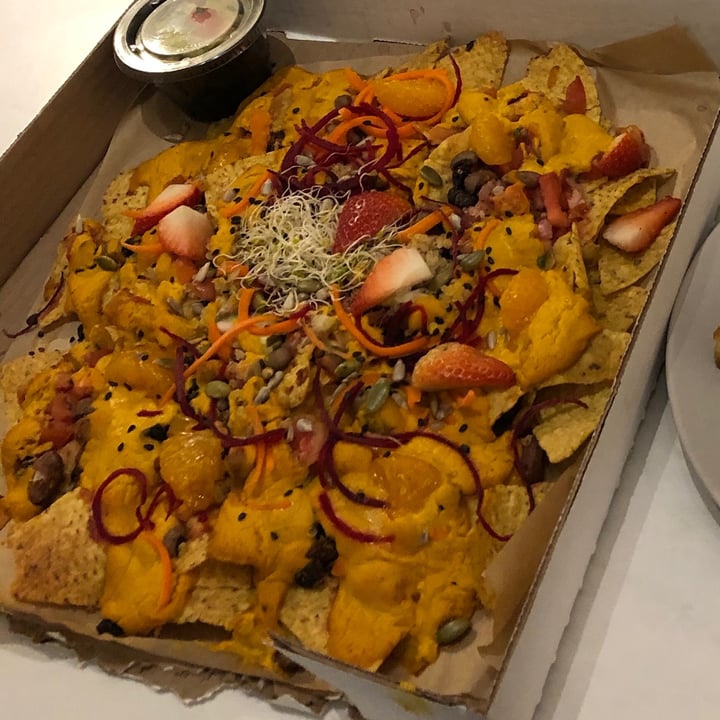 photo of Nourish Bistro Banff Loaded nachos shared by @lea04paquet on  01 Jan 2021 - review